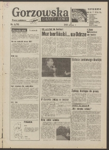 Gazeta Nowa : gorzowska : pismo codzienne, Nr 6 (15 października 1990)