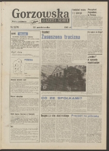 Gazeta Nowa : gorzowska : pismo codzienne, Nr 0 (1 października 1990)