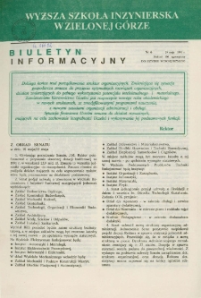 Biuletyn Informacyjny, nr 6 (29 maja 1991 r.)