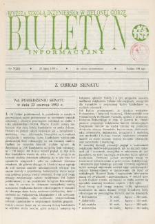 Biuletyn Informacyjny, nr 7 (15 lipca 1993 r.)