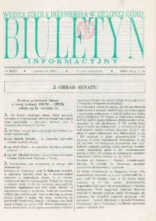 Biuletyn Informacyjny, nr 8 (1 października 1993 r.)