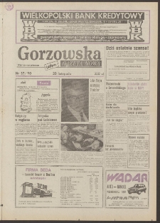 Gazeta Nowa : gorzowska : pismo codzienne, Nr 37 (28 listopada 1990)