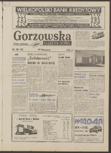 Gazeta Nowa : gorzowska : pismo codzienne, Nr 38 (29 listopada 1990)