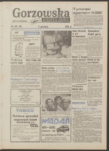 Gazeta Nowa : gorzowska : pismo codzienne, Nr 40 (3 grudnia 1990)