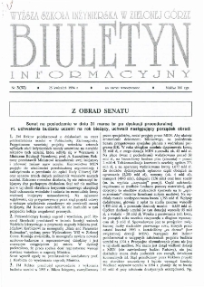 Biuletyn Informacyjny, nr 3 (25 kwiecień 1994 r.)