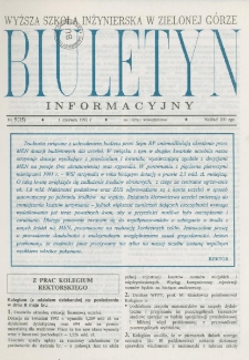 Biuletyn Informacyjny, nr 5 (1 czerwca 1992 r.)