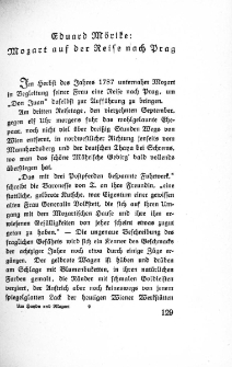 Mozart auf der Reise nach Prag