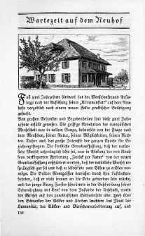 Wartezeit auf dem Neuhof