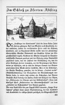 Im Schlo&szlig; zu Iferten: Abstieg