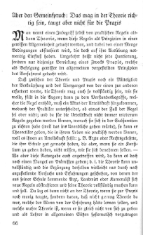 &Uuml;ber den Gemeinspruch: Das Mag in der Theorie richtig sein, taugt aber nicht f&uuml;r die Praris