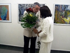 Pokaz grafiki - relacja fotograficzna z wernisażu (fot. 2)