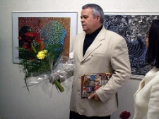 Pokaz grafiki - relacja fotograficzna z wernisażu (fot. 3)