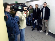 Pokaz grafiki - relacja fotograficzna z wernisażu (fot. 6)