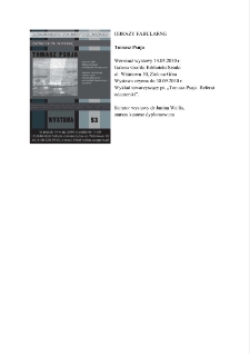 Obrazy fabularne - informacja o wystawie