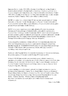 Katarzyna Dziuba - informacja o artystce