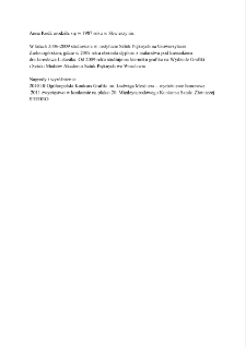 Anna Kodź - informacja o artystce