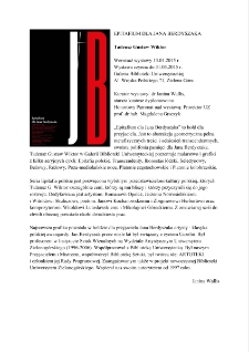 Epitafium dla Jana Berdyszaka - informacja o wystawie