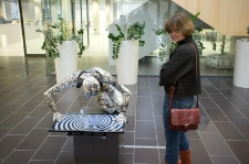 Biblioteka narcyz&oacute;w - relacja fotograficzna z wernisażu (fot. 4)