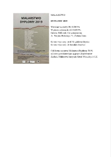 Dyplomy 2019 - Malarstwo - informacja o wystawie