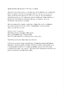 Agnieszka Maćkowiak - informacja o artystce