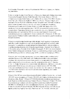 Stanisław Wieczorek - informacja o artyście