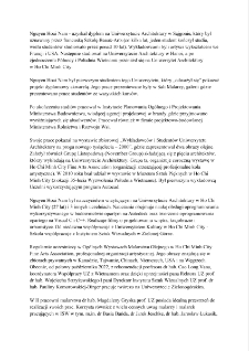 Nguyen Hoai Nam - informacja o artyście