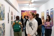 Gęsta materia - relacja fotograficzna z finisażu (fot. 2)