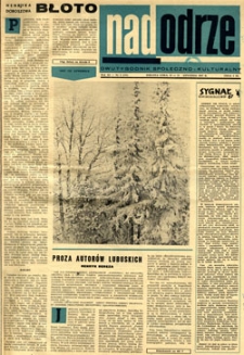 Nadodrze: dwutygodnik społeczno-kulturalny, 15-31 stycznia 1967