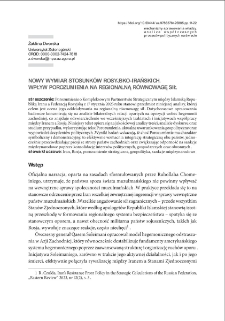 Nowy wymiar stosunk&oacute;w rosyjsko-irańskich. Wpływ porozumienia na regionalną r&oacute;wnowagę sił