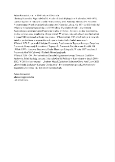 Adam Romaniuk - informacja o artyście