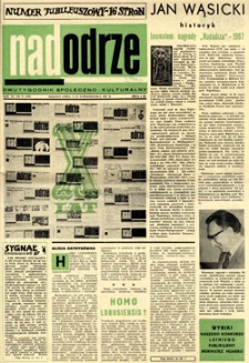 Nadodrze: dwutygodnik społeczno-kulturalny, 1-15 października 1967