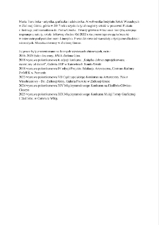 Marta Trawińska - informacja o artystce