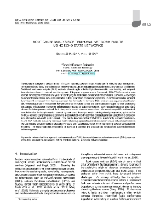 Root cause analysis of temporal network faults using echo state networks