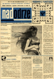 Nadodrze: dwutygodnik społeczno-kulturalny, 1-15 sierpnia 1968