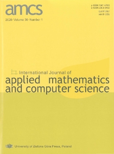 International Journal of Applied Mathematics and Computer Science (AMCS), volume 36, number 1 (2026) - Contents