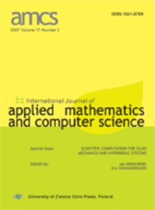 International Journal of Applied Mathematics and Computer Science (AMCS) 2007, volume 17, number 3