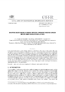 Shaping Sustainable Urban Spaces: Understanding Green Space User Needs in Malaysia