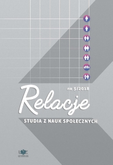 Relacje. Studia z Nauk Społecznych, tom 5/2018