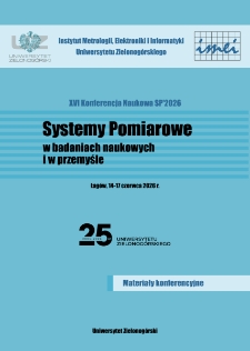Systemy pomiarowe w badaniach naukowych i w przemyśle: XVI konferencja naukowa = Measurement Systems in Research and in Industry: 16th Scientific Conference - spis treści