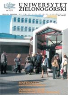 Uniwersytet Zielonogórski, 2002, nr 9 (listopad)