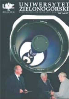 Uniwersytet Zielonogórski, 2004, nr 7 (lipiec)