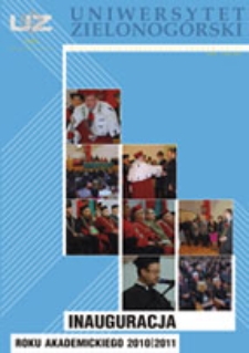 Uniwersytet Zielonogórski, 2010, nr 8 (listopad)