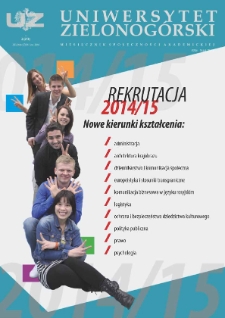 Uniwersytet Zielonogórski, 2009, nr 14 (luty)