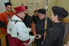 Uroczystość wręczenia tytułu doktora honoris causa Uniwersytetu Zielonogórskiego profersorowi Ericowi Rogersowi (fot. 12)