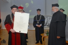 Uroczystość wręczenia tytułu doktora honoris causa Uniwersytetu Zielonogórskiego Krzysztofowi Pendereckiemu (fot. 60)