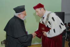 Uroczystość wręczenia tytułu doktora honoris causa Uniwersytetu Zielonogórskiego Krzysztofowi Pendereckiemu (fot. 100)