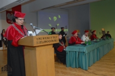 Uroczystość wręczenia tytułu doktora honoris causa Uniwersytetu Zielonogórskiego Krzysztofowi Pendereckiemu (fot. 107)
