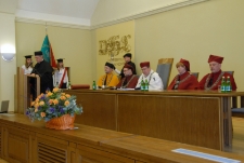 Uroczystość wręczenia tytułu doktora honoris causa Uniwersytetu Zielonogórskiego profesorowi Janowi Węglarzowi (fot. 28)