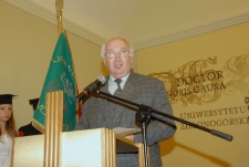 Uroczystość wręczenia tytułu doktora honoris causa Uniwersytetu Zielonogórskiego profesorowi Janowi Węglarzowi (fot. 43)