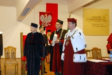 Uroczystość wręczenia tytułu doktora honoris causa Uniwersytetu Zielonogórskiego profesorowi Owenowi Gingerichowi (fot. 53)